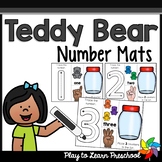 Teddy Bear Number Mats