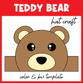 Teddy Bear Picnic Activities | Teddy Bear Hat Craft Printa