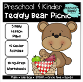Teddy Bear Picnic - Preschool Unit with lesson plans, cent