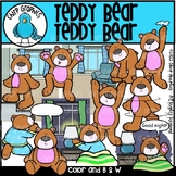 Teddy Bear Teddy Bear Clip Art Set