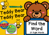 Teddy Bear, Teddy Bear, Find the Word (Sight Word Boom Deck Game)