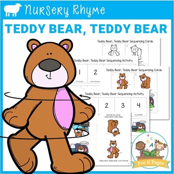 Preview of Teddy Bear, Teddy Bear Nursery Rhyme