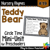 Teddy Bear, Teddy Bear Nursery Rhyme