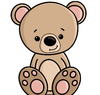 Teddy Bears At School Animal Clip Art by Whimsy Workshop Teaching