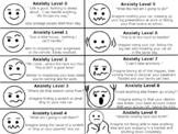 Teen/Adolescent Anxiety Level Chart Check-In*