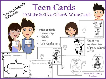 Preview of Teen Cards