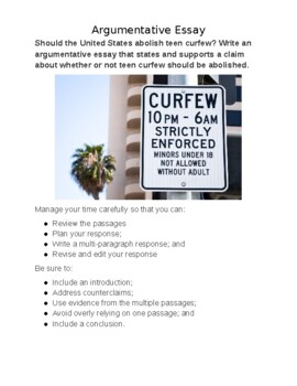 disadvantages of curfew essay