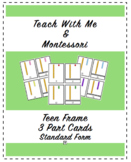 Teen Frame: 3 Part Cards & Student Workbook Bundle