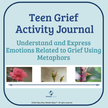 Preview of Teen Grief Activity Journal