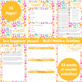 Teen Happiness Journal - 13 weeks of lessons based on Posi