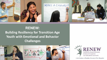 Preview of Teen Mental Health PPT (Building Resiliency for Transition Age Youth)