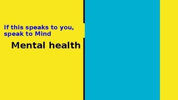 Preview of Teen Mental Health PPT (Interactive Lesson Plan)