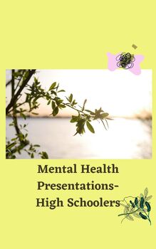 Preview of Teen Mental Health PPT (You Matter| Mental Health Understandings)