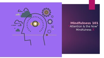 Preview of Teen Mindfulness PPT, Part 2 (Attention & The Now)