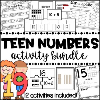 Teen Numbers - Activity Bundle