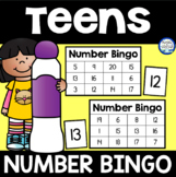 Teen Number Bingo Game