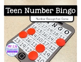 Teen Number Bingo - iPad Theme
