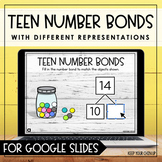 Teen Number Bonds for Google Slides | Distance Learning