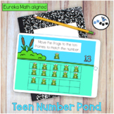 Teen Number Building Pond Digital Eureka Math Module 5 Topic B