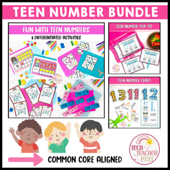 Preview of Teen Number Bundle