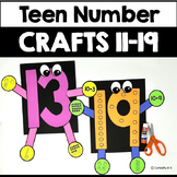 Teen Number Craft | Math Teen Numbers | Place Value