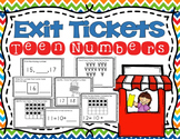 Teen Number Exit Tickets