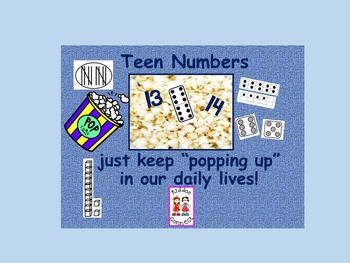 Preview of Teen Number Fluency Slideshow