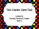 Teen Number Game Pack