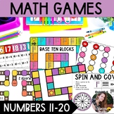 Place Value Games - Numbers 11-20 and Base Ten with Playin