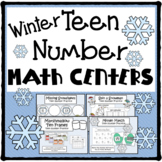 Teen Number Math Centers- Math Activities for Numbers 11-20