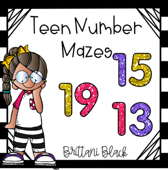 Teen Number Mazes