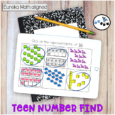 Teen Number Multiple Representations Digital Eureka Math M
