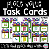 Teen Number Place Value Task Cards or Scoot Game