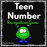 Teen Number Recognition Game-Kindergarten