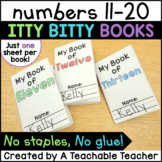 Teen Number Sense Books {Itty Bitty Books}