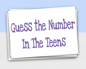 Preview of Teen Number Ten Frame Flash Cards - Google Slides