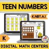 Making Teen Numbers 11-20 Ten and Some Ones Digital Math C