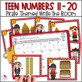 Tens and Ones Teen Number Practice - Write the Room Number