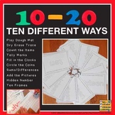 Numbers 10-20 Ten Different Ways Bundle
