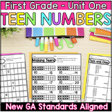 Teen Numbers | First Grade | New GA Standards Aligned