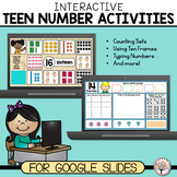 Teen Numbers | Interactive Activities for Google Slides