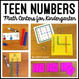 Teen Numbers Kindergarten Math Centers – Teen Numbers Cent