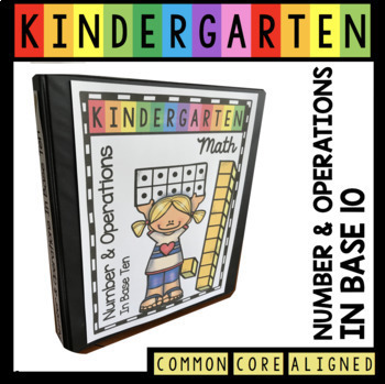 Preview of Teen Numbers and Place Value  Kindergarten Math Unit - Common Core Lessons