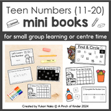 Teen Numbers Mini Books (11-20)