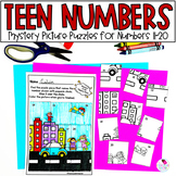 Teen Numbers Kindergarten Math Review With Mystery Picture