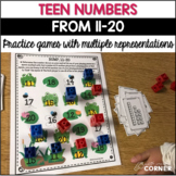 Teen Numbers Practice Games
