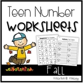 Kindergarten Math | Ordering Numbers and Counting Worksheets