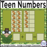 Teen Numbers Ten Frame Addition Adventure Digital Math Act