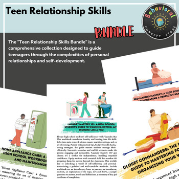 Preview of Teen Relationship Skills Bundle