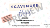 Teen Scavenger Hunt for online learning